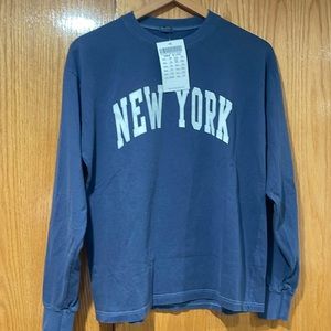 NEW long sleeve cotton shirt